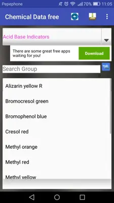 Chemical Engineer Data free android App screenshot 7